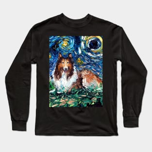 Collie Night Long Sleeve T-Shirt